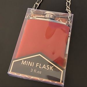 Red Mini Flask